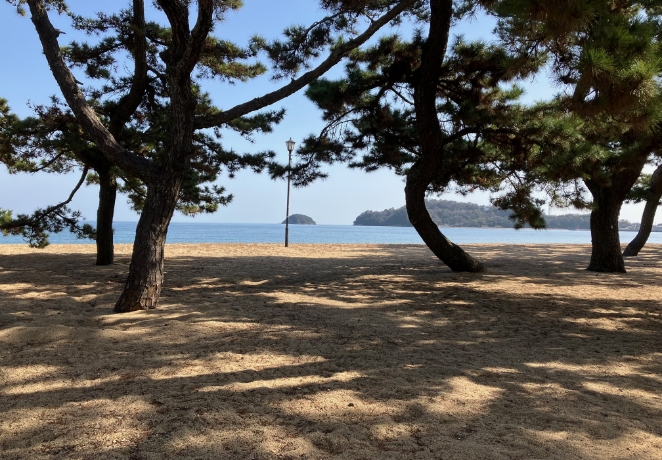 平山郁夫画伯の写生地